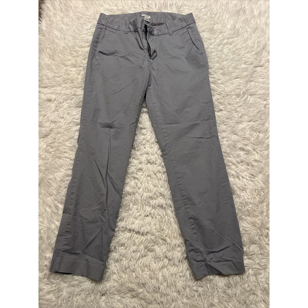 Women's J. Crew Gray Chino Dress Pant Size 6